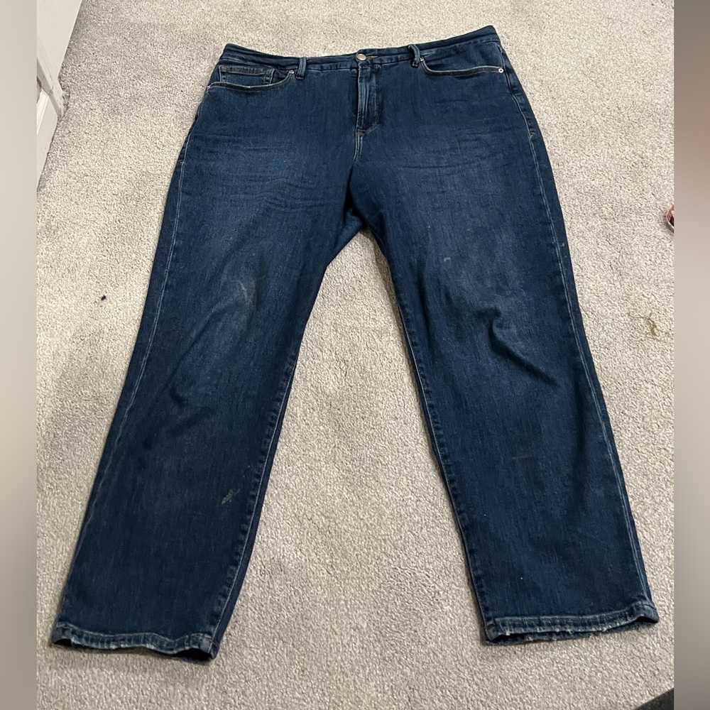 Good American bootcut jeans size 16